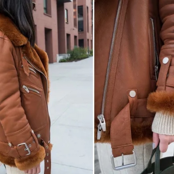 The Arrivals MOYA shearling jacket - excellent condition - Picture 6 of 16